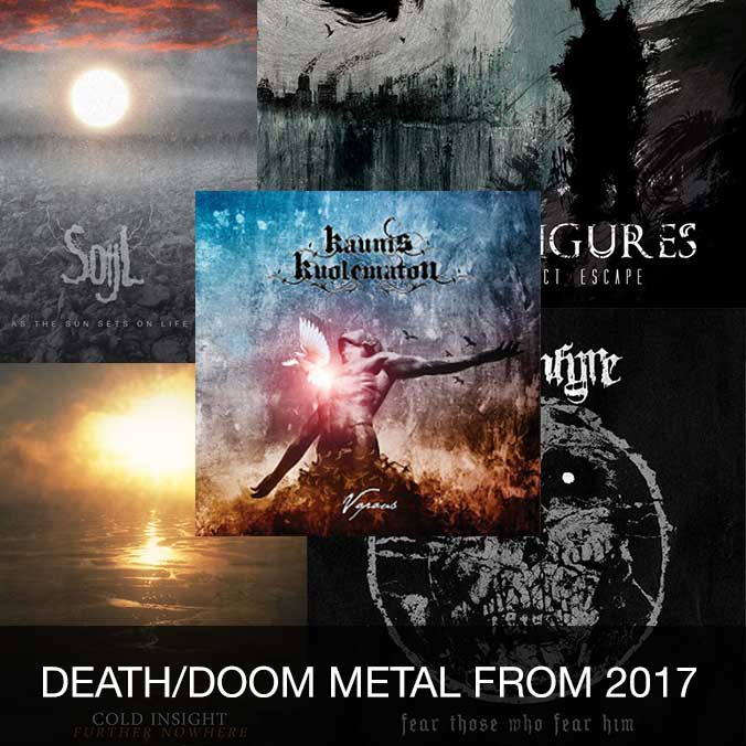 Death/doom metal from 2017 - the ultimate list of albums!