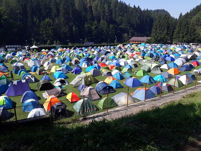 Rockstadt Extreme Fest camping in 2017