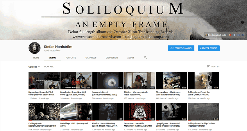 Soliloquium YouTube marketing