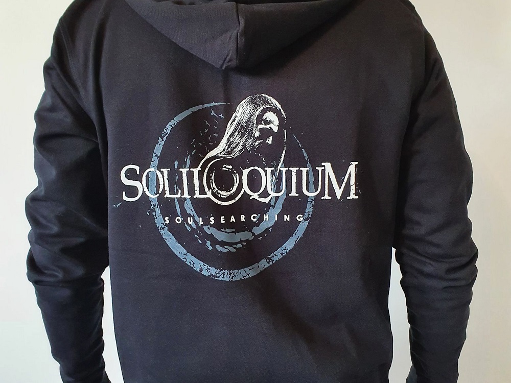Soliloquium - Soulsearching zip hoodie (swedish death/doom metal merch)