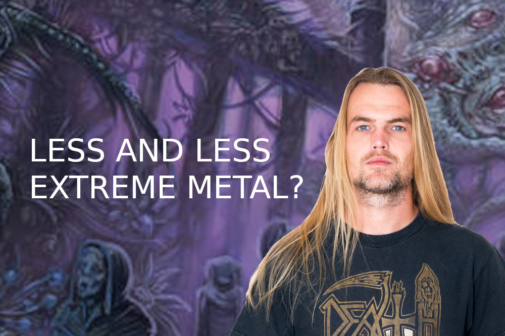 why do people listen to less and less extreme metal music over time?